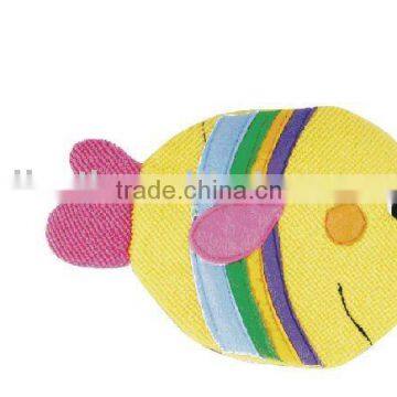 cartoon bath scrubber for child