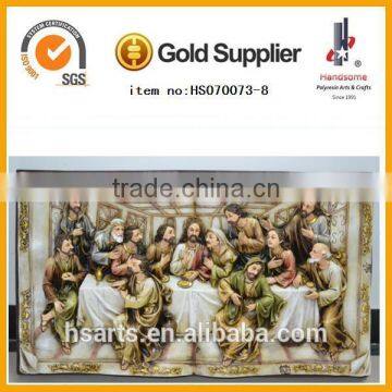 21 Inch Wholesale 3d Art Last Supper Carving Wall Hanging Decoration photo-6