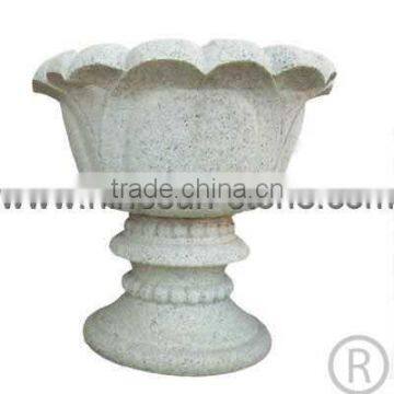 Travertine Flower Pot