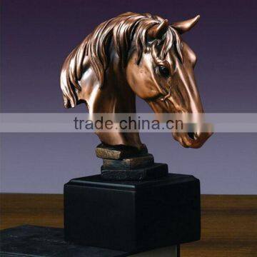 High quality cremation urn resin horse sculpture stand