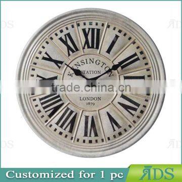 Big Antique Black Factory Wall Clock photo-6