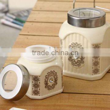 Ceramic Jar,Ceramic Seal Tank ,Ceramic Sugar Tea Canister photo-3