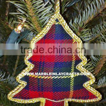 Indian Bead Embroidery Hangings For Christmas Tree Decoration