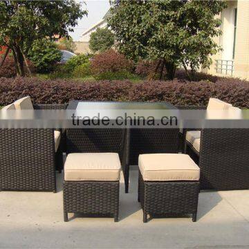 Modern Outdoor Furniture Rattan Club Bar set