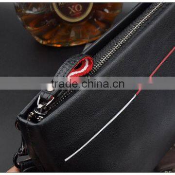 Men's Leather Handbag Genuine Leather Hand Bag Clutch Bag Top Grain Leather photo-6