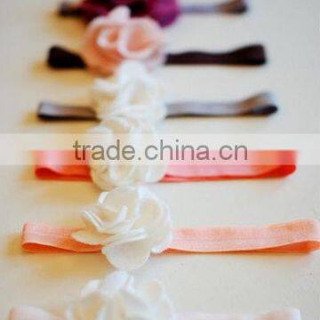 on alibaba express hot sale new products handmade eco friendly fabric decoration felt make rubber band bracelet made in china