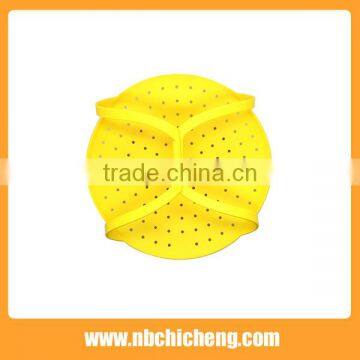 Silicone Food Thawing Filter, Vegetable Fruit Wash Drainage Grid, Silicone Grid Basket photo-4