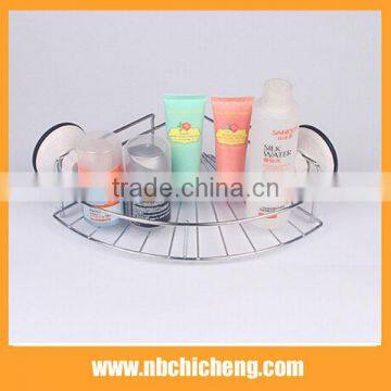 Bath Accessories Rack Wall Suction Cup Toiletires Holder photo-3