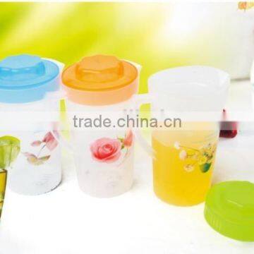 Plastic Water Jug Cooler With Lid and Handle
