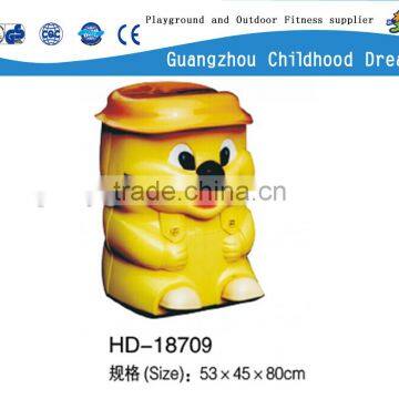 (HD-18709)Baby cat kids trash can