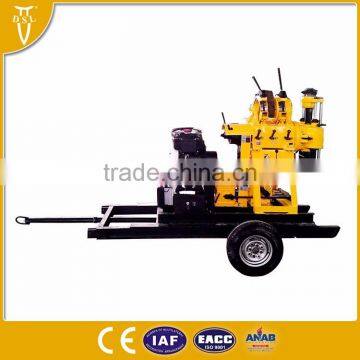 Portable water well boring machine/core drill rig XY-200