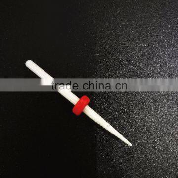 Fine Nail Grinder Polisher Small Cone Nail Drill Ceramic Bits Grinding Stone Head For Electric Manicure Drills Machine photo-2