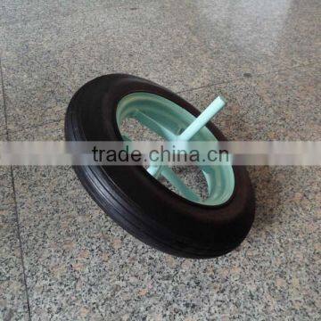 Solid Wheel 14x4 Solid Rubber Wheel 14*4/4.80 photo-3