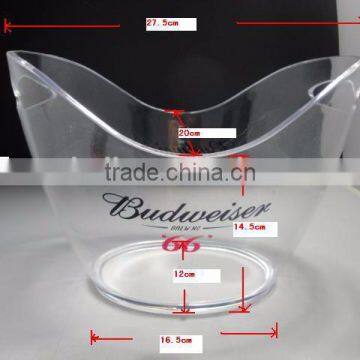 XYT001 shoe-shaped Ice bucket transparent