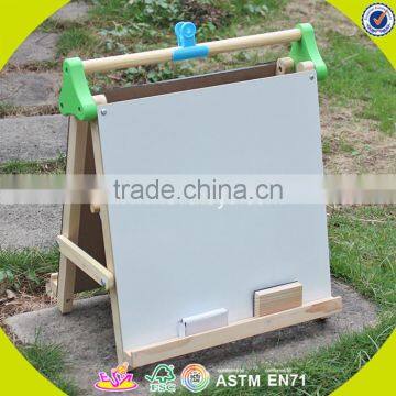 Оптовая продажа дешевых деревянных эasel для маленьких детей 2017 года. Настольные деревянные эasel для маленьких детей. Новые деревянные эasel для маленьких детей W12B105 photo-5