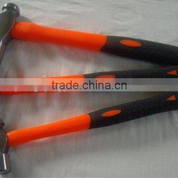 1lb 45# Carbon Steel Forged Ball Pein Hammer With Fiberglass Handle photo-3