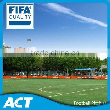 Spine shape artificial grass carpet for football stadium