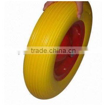 Flat Free Foam Wheels,flat Free Trolley Wheels 10'', 14'',16'' photo-4