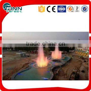 Stainless Steel Material and Ornaments Type Chasing Music Fountain Project photo-4