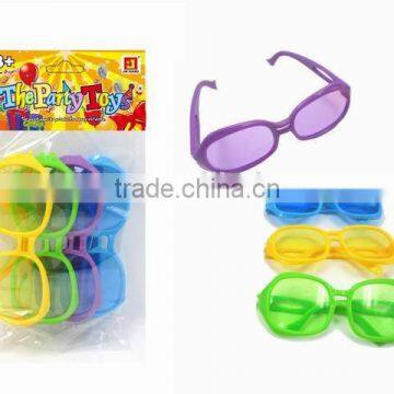 kids happy play classic ABS colorful funny party glasses with ASTM