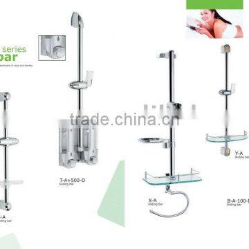 Shower sliding bars