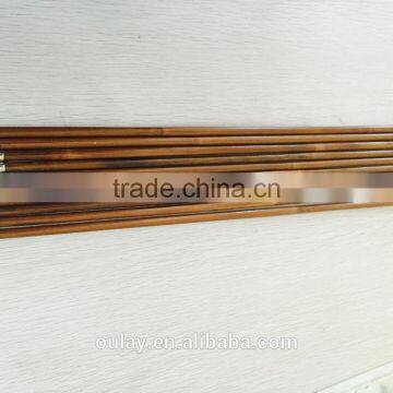 Hand-spined Self-nock Tonkin Bamboo Shafts Nailed With Bullet Tips For Archery Tournament photo-2