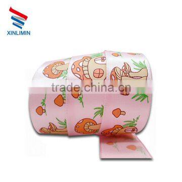 Grosgrain Polyester Satin Ribbon Printing Docs and Packaging Satin Ribbon