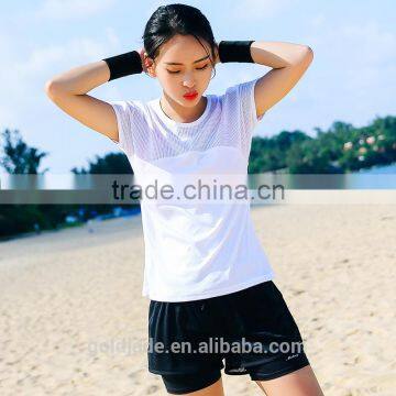 2017 New Design Women Gym Wear Running Bra Fitness Pants Women Running Suit photo-2