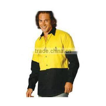 High Visibility Working Uniform Breathable Reflective Safety Workwear Shirts photo-4