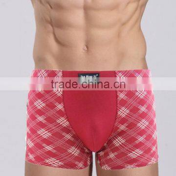 Pretty Printing Bamboo Fiber Men Boxers Soft Good Elasticity Strong Men Underwear Sexy Men's Boyshorts photo-2