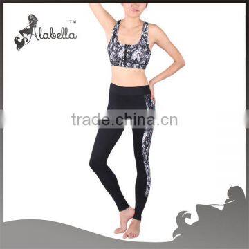 Custom make 2015 hot sale gym apparel, women's yoga wear