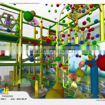 High Quality Jungle Themed Indoor Playground photo-4