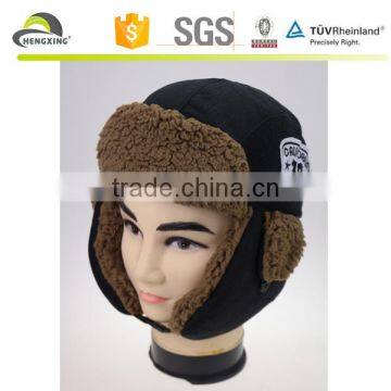 Plain 5 Panel Cap With Earflaps Design 5 Panel Caps Inside A Knot in Velvet photo-4