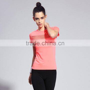 Women's Sports Quick Drying Short Sleeved Shirt photo-2
