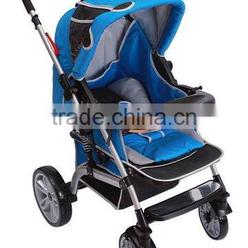 Most Popular Products Good Quality 5 Point Safety Buckle Stylish Design See Custom Made Baby Pram Stroller photo-4