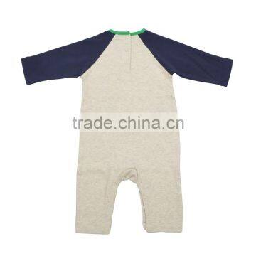 High Quality 100% Cotton Interlock Custom Baby Knit Romper photo-2