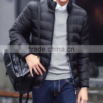 zm35762a fashion winter men coat 2017 simple plus size cotton-padded jacket