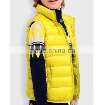 2015 New Fashion Kid's Winter Durable Short Down Vest photo-2
