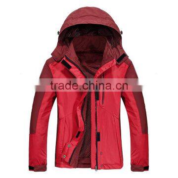 Hot Selling 2017 Camping Women's Red Softshell Jackets