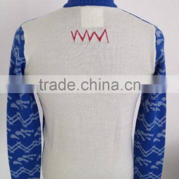 100% Superfine Merino Wool Mens Knitted Thermal Fashion Sweaters photo-2