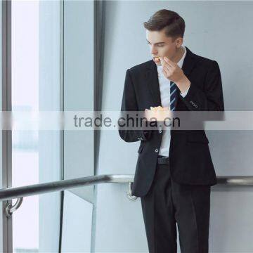 Business Man Coat Pant Suits Two Button Two Piece Formal Suits for Men photo-4