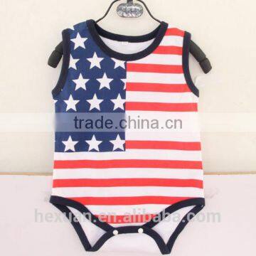 OEM Baby Boy's Clothes 100% Cotton Short Sleeve Rompers photo-5