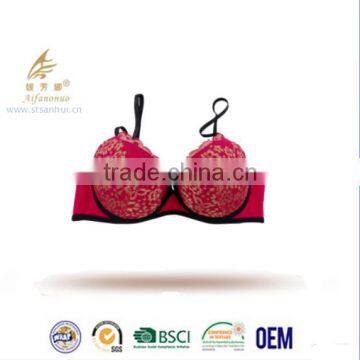 lingeries women underwear 2015 fashion hot design bra factory price OEM items