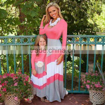 Trendy Mother And Daughter Clothes Girls Matching Family Lace Dresses Clothing photo-2