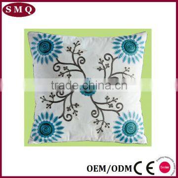 45*45cm Custom Embroidered Decorative Square Pillow photo-5