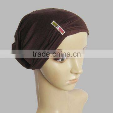 Europe and the United States Selling Indian Hat Muslim Hat Stretch Sweat Cloth Head Cap Arabic Hot Diamond Hat Custom Made photo-4