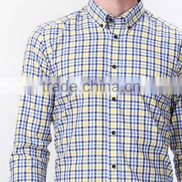 Long Sleeve Formal Shirts for Men Fancy Plaid Printed Garments photo-3