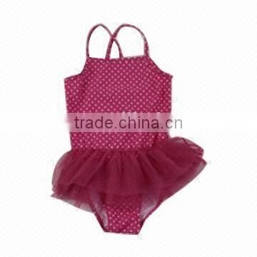 Kids Swimsuit Swimwear One Piece cut bow