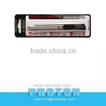 Auto-Lock Aluminum Diecast Grip 9mm Cutter Knife photo-4