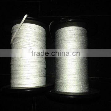 EN471 Double Side High Visible Silver Reflex Yarn photo-4
